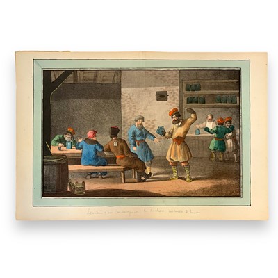 Lot 118 - Orlovsky (Aleksandr) et al. Six hand-coloured lithographs from ‘Souvenirs de Saint-Pétersbourg…’