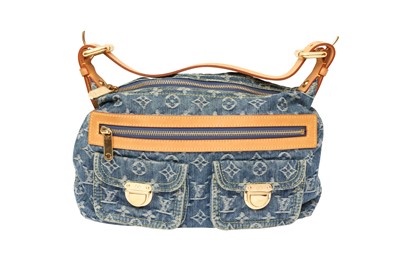 Lot 178 - Louis Vuitton Blue Monogram Baggy PM
