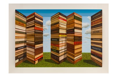 Lot 235 - PATRICK HUGHES (BRITISH B. 1939)