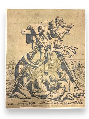 Lot 349 - Carpi (Ugo da) [Ugo Panico] The Descent from the Cross