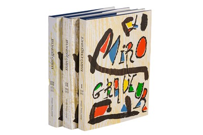 Lot 278 - Miro. Dupin: Miro Graveur. 3 vols. 1984-89