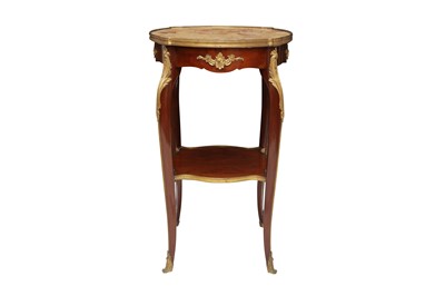 Lot 82 - A LATE 19TH CENTURY FRENCH MAHOGANY GUERIDON