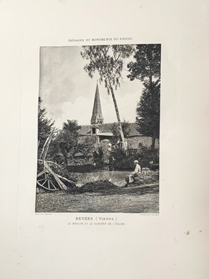 Lot 43 - Robuchon (Jules) Paysages et monuments du Poitou