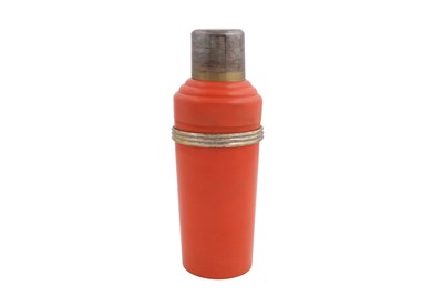 Lot 26 - AN ART DECO 'THE MASTER INCOLOR' COCKTAIL SHAKER