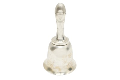 Lot 69 - AN ASPREY & CO BELL COCKTAIL SHAKER