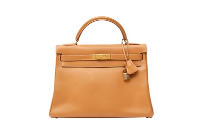 Lot 333 - Hermes Naturelle Veau Chamonix Kelly Retourne 32