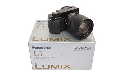 Lot 19 - A Boxed Lumix DMC L1K Camera.