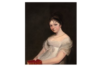 Lot 52 - FOLLOWER OF SIR THOMAS LAWRENCE, R.A (BRITISH, 1769-1830)
