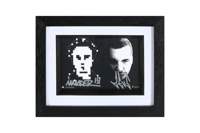 Lot 304 - INVADER (FRENCH B.1969) X ZEVS (FRENCH B.1977)