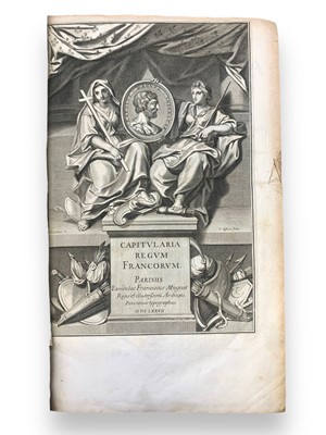 Lot 16 - Baluze (Etienne) Capitularia regum Francorum