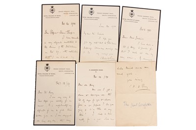 Lot 321 - Hubert Parry (Charles)