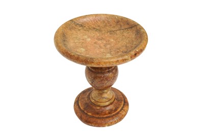 Lot 177 - A 19TH CENTURY GRAND TOUR STYLE SIENA MARBLE TAZZA