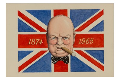 Lot 69 - Aris (Fred) Artist. Churchill