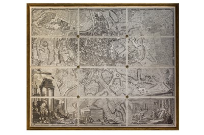 Lot 117 - Nolli. Nuova Pianta di Roma. facsimile.