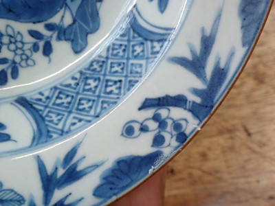 Lot 421 - THREE CHINESE BLUE AND WHITE PIECES