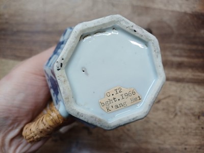 Lot 421 - THREE CHINESE BLUE AND WHITE PIECES