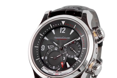 Lot 400 - JAEGER-LE COULTRE. MASTER COMPRESSOR GEOGRAPHIC WRISTWATCH