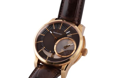 Lot 393 - MAURICE LACROIX. PONTOS DECENTRIQUE GMT WRISTWATCH