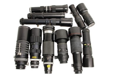 Lot 354 - Sigma 170-500mm f5-6.3 APO Canon AF Lens & Other Lenses.