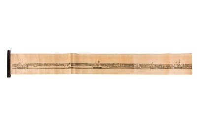 Lot 291 - PANORAMA OF HAMBURG, 19th century