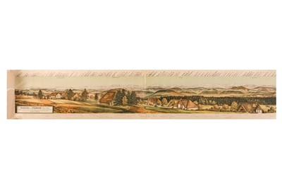 Lot 313 - PANORAMA OF EGGBERG, c.1880