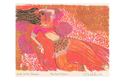 Lot 132 - ZANDRA RHODES (BRITISH, b.1940)