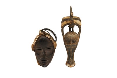 Lot 228 - A DAN MASK, IVORY COAST