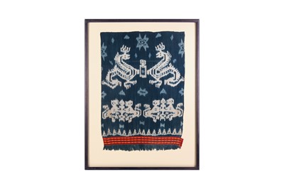Lot 772 - AN INDONESIAN IKAT PANEL