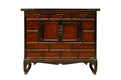Lot 768 - A KOREAN WOOD CABINET