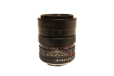 Lot 129 - Leitz Elmarit 90mm f2.8 R Lens.