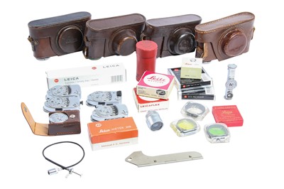Lot 131 - Various Leica Accessories.