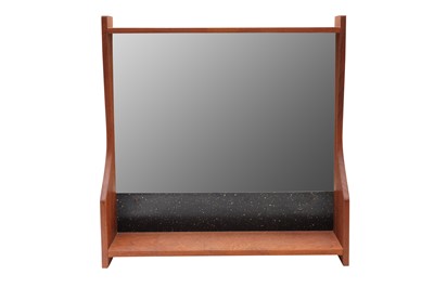 Lot 222 - A DANISH MID-CENTURY VANITY MIRROR