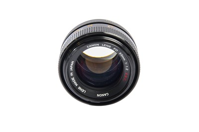 Lot 345 - Canon 55mm f1.2 S.S.C Lens.