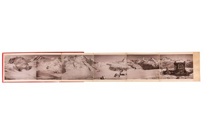 Lot 246 - PANORAMA OF GORNERGRAT, c.1910