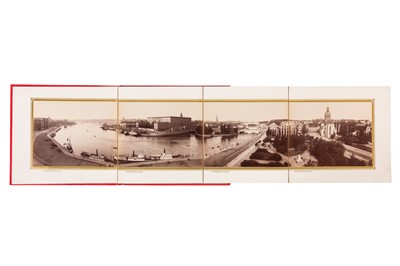 Lot 51 - Abraham Wilhelm Eurenius (1830-1892) / PANORAMAS OF STOCKHOLM, c.1880
