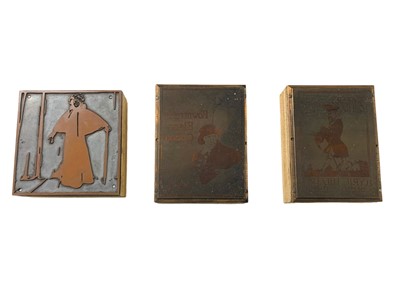 Lot 180 - Nicholson (William) Halftone printing blocks, c.1930s