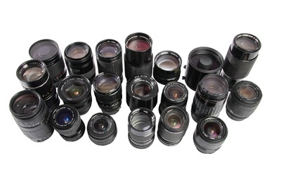 Lot 278 - Komura 150mm f3.5 for Bronica S2 & extras.