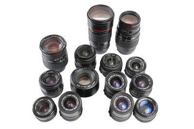 Lot 279 - Canon 200mm f2.8 L Ultrasonic & other Lenses.