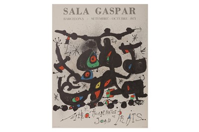 Lot 111 - JOAN MIRO (SPANISH 1893-1983)