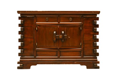 Lot 769 - A KOREAN WOOD CABINET