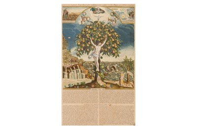 Lot 211 - Arbre de Vie, broadside, c. 1780-1800, and others