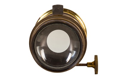Lot 7 - A Jules Vogel Philadelphia Waterhouse Stop Brass Petzal Portrait Lens