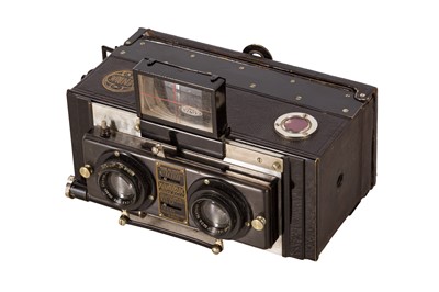 Lot 28 - A Jeanneret & Co. Le Monobloc Stereoscopic/Panoramic Camera