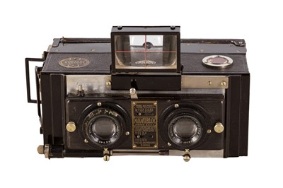 Lot 28 - A Jeanneret & Co. Le Monobloc Stereoscopic/Panoramic Camera