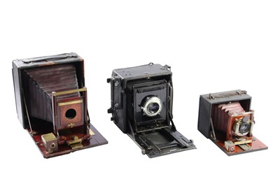 Lot 273 - Graflex 4x5 U.S. Military & Two Plate Cameras.