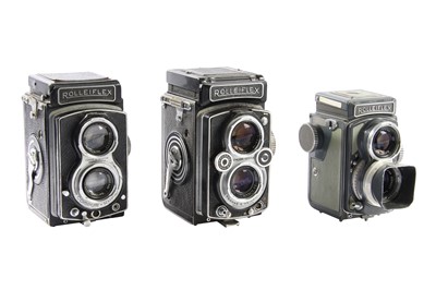 Lot 254 - Rolleiflex E3, Baby Rolleiflex & Rolleiflex Neu.