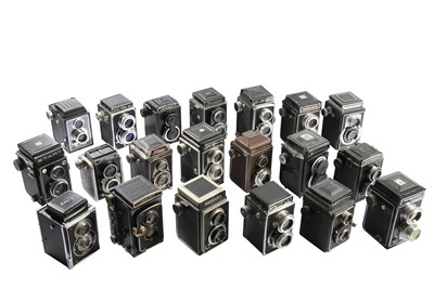 Lot 233 - Twenty TLR Cameras.