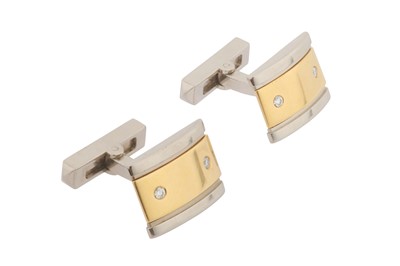 Lot 74 - CARTIER | A PAIR OF CUFFLINKS