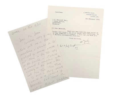 Lot 433 - Mosley (Oswald) & Diana Mitford