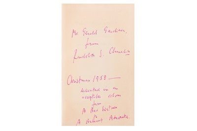Lot 122 - Churchill (Randolph Spencer)